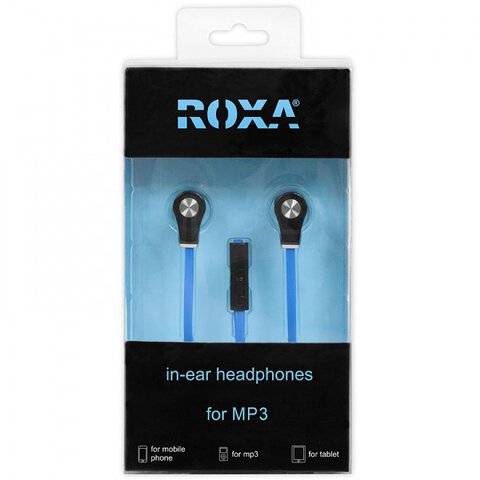 Słuchawki dokanałowe Roxa BX-500 niebieskie