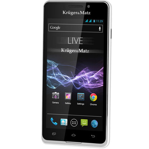 Smartfon Kruger&Matz LIVE white KM0404