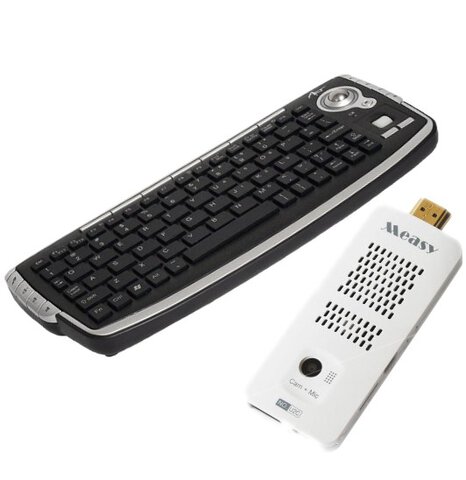 Zestaw Smart Android TV BOX Measy U2C + Klawiatura bezprzewodowa ART AK-66 2,4GHz Android