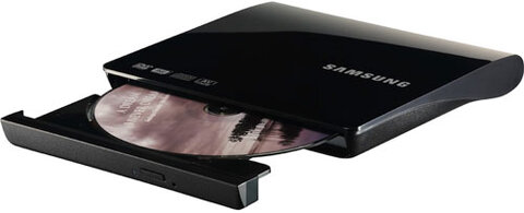 Zewnętrzna nagrywarka USB CD/DVD Samsung SLIM SE-208 czarna
