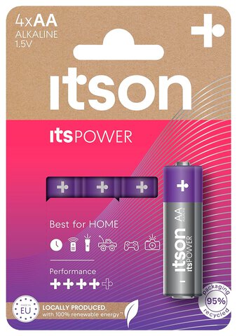 AA / LR6 ITSON ITSPOWER (blister) - 4 sztuki