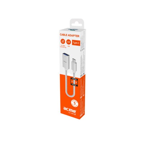 Acme Europe adapter USB-C - USB (port) biały AD01S