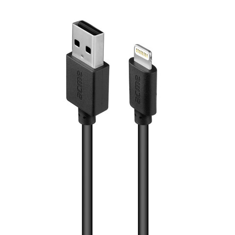 Acme Europe kabel USB - Lightning 2,0 m czarny CB1032