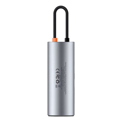 Adapter 7w1 Baseus WKWG020113 Hub USB-C to 2x USB 3.0 + HDMI + 2x USB-C + czytnik microSD / SD