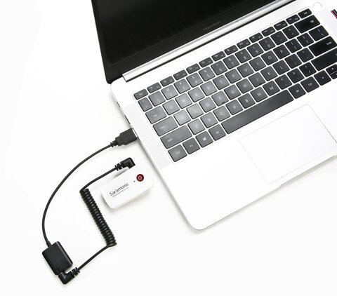 Adapter audio Saramonic EA2L - 2x mini Jack TRS / USB-A