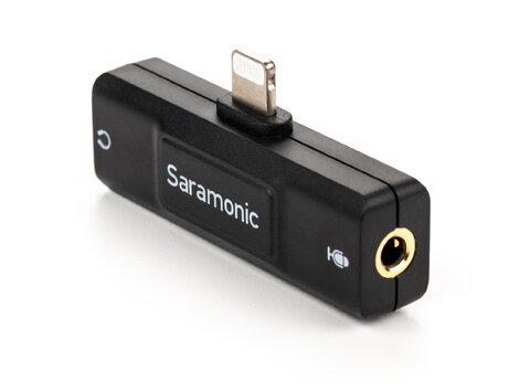 Adapter audio Saramonic SR-EA2D mini Jack TRS / Lightning