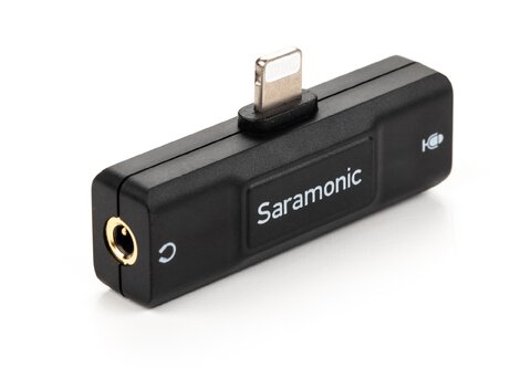 Adapter audio Saramonic SR-EA2D mini Jack TRS / Lightning