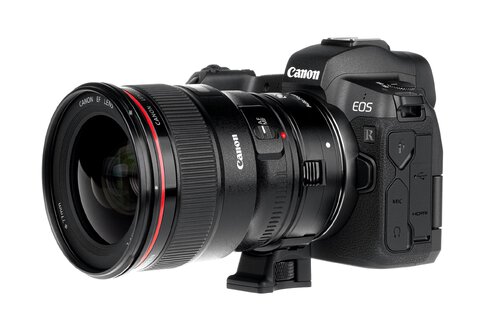 Adapter bagnetowy Commlite CM-EF-EOS R - Canon EF / Canon RF