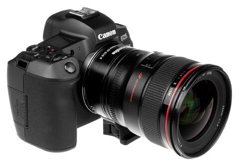 Adapter bagnetowy Commlite CM-EF-EOS R - Canon EF / Canon RF