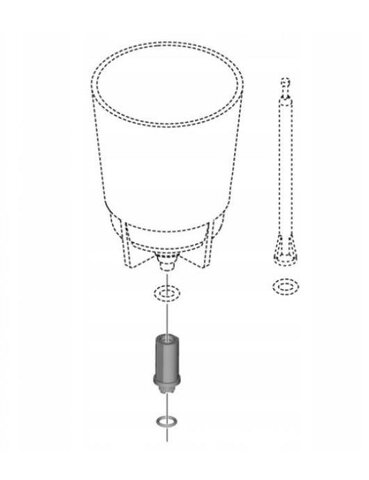 Adapter do odpowietrzenia lejka SHIMANO H-CA R9120 9170 8020