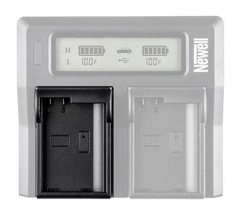 Adapter-płytka ładowarki Newell do akumulatorów BLX-1 do Olympus