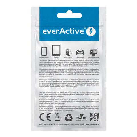 Adapter / przejściówka z USB 3.0 do USB-C / Typ-C OTG everActive ADOTG-01
