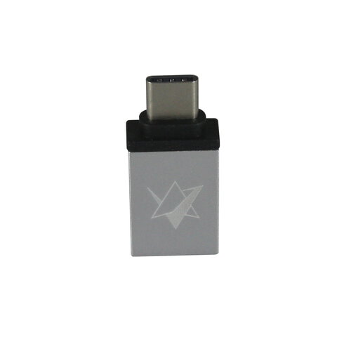 Adapter Skystars OTG USB-C USB 3.0 srebrny