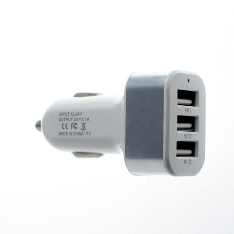 Adapter zapalniczki samochodowej USB 2.1A 2.0A 1.0A