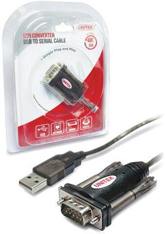 adapter USB do COM / RS-232 Unitek Y-105
