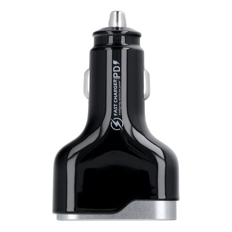 adowarka samochodowa USB QC 3.0 18W + 2x Typ C PD 100W+30W CC53-2C1A (Total 138W)