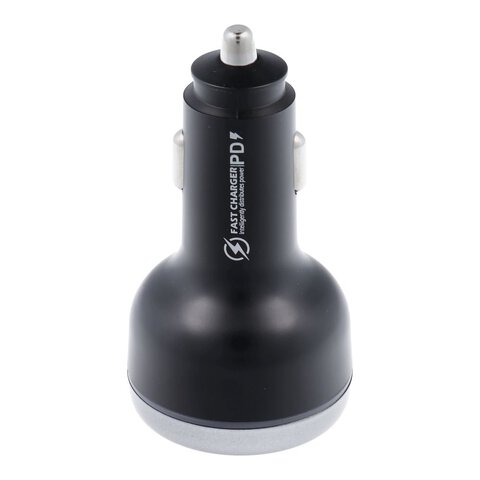 adowarka samochodowa USB QC 3.0 + 2x Typ C PD CC69-2C1A (Total 191W)