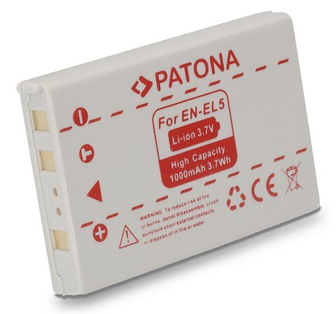 Akumulator EN-EL5 Coolpix P4, P500, P5000 PATONA li-ion 1000mAh