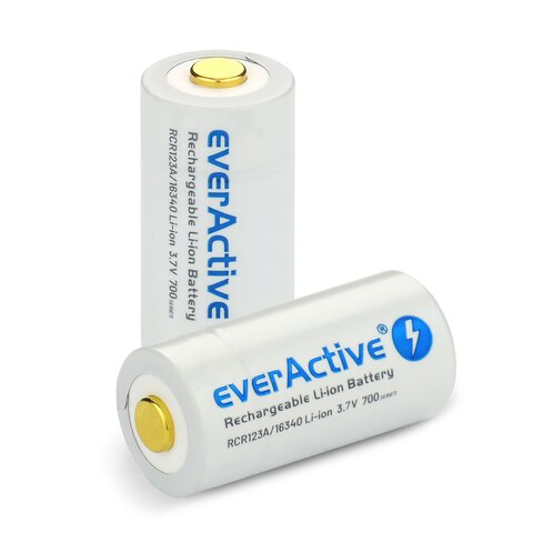 Akumulator 16340 z zabezpieczeniem everActive 700mAh 3,7V