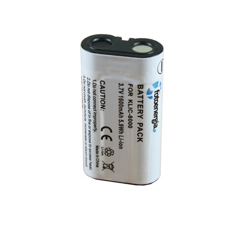 Akumulator KLIC-8000 DB50  li-ion do Kodak EasyShare Z 1012, Z 8612, Z 712, 812, Ricoh 600 G, R1, R1V, R2 1600mAh