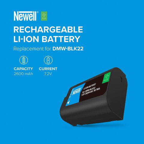 Akumulator Newell Plus zamiennik DMW-BLK22 do Panasonic