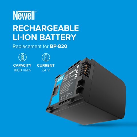 Akumulator Newell zamiennik BP-820 do Canon