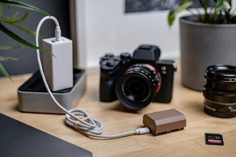 Akumulator Newell zamiennik DMW-BLC12 USB-C do Panasonic