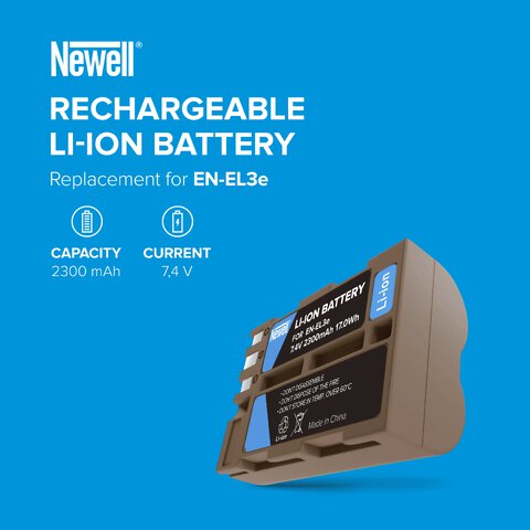Akumulator Newell zamiennik EN-EL3E USB-C do Nikon