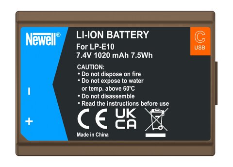 Akumulator Newell zamiennik LP-E10 USB-C do Canon