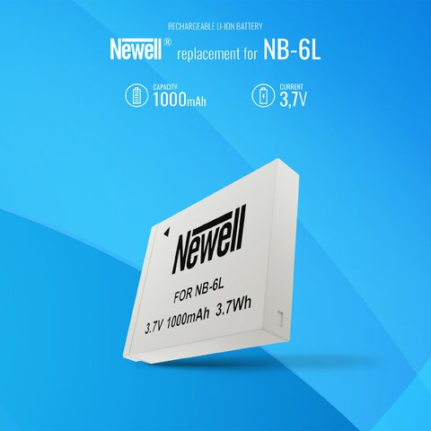 Akumulator Newell zamiennik NB-6L do Canon