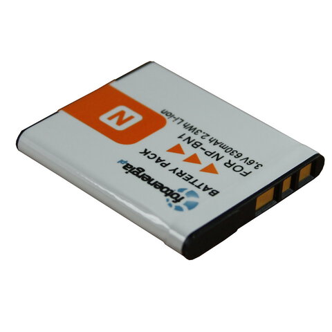 Akumulator NP-BN1 do Sony DSC-TX5, DSC-TX7, DSC-T50, DSC-T90, DSC-WX5, DSC-W80, DSC-W300 li-ion 630mAh