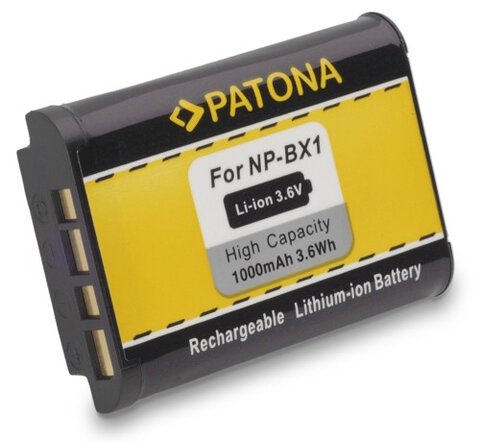 Akumulator NP-BX1 DSC-RX100, DSC-RX1, DSC-HX300, DSC-HX50 PATONA li-ion 1000mAh