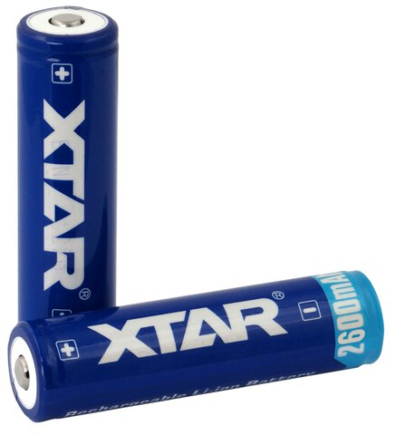 Akumulator Xtar 18650 Li-ion 2600 mAh z zabezpieczeniem