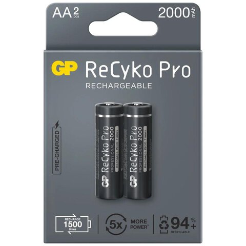 Akumulatorki GP Recyko PRO R6 / AA 2 sztuki 