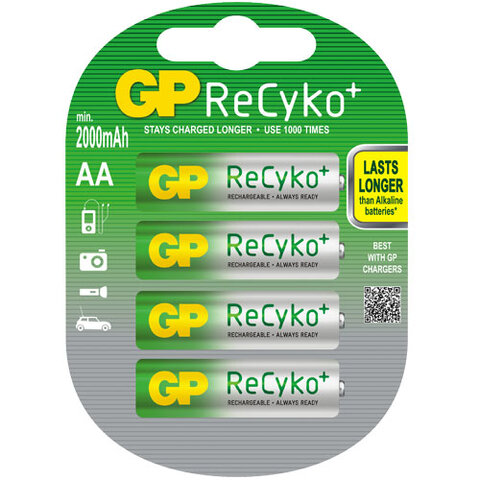 Akumulatorki GP ReCyko+ R6 AA  2000mAh