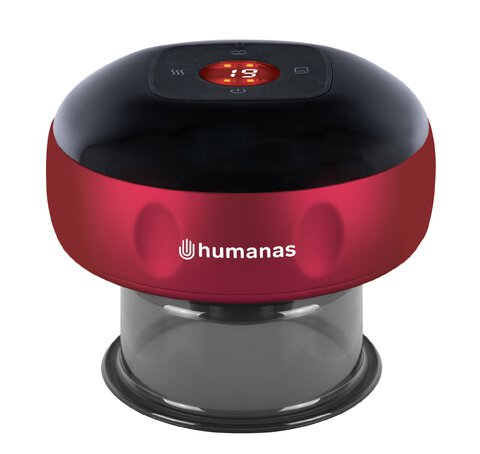 Bańka chińska elektroniczna Humanas BB01 Plus - czerwona