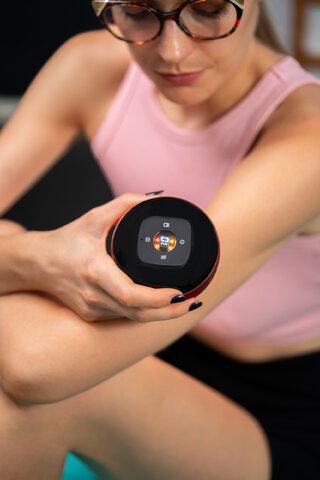Bańka chińska elektroniczna Humanas BB01 Plus - niebieska