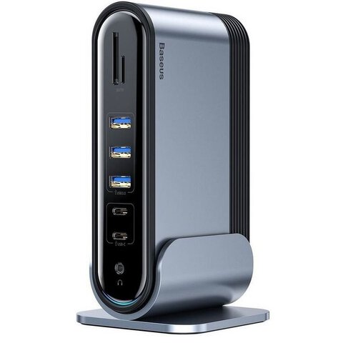 BASEUS adapter HUB 16w1 Typ C CAHUB-BG0G szary