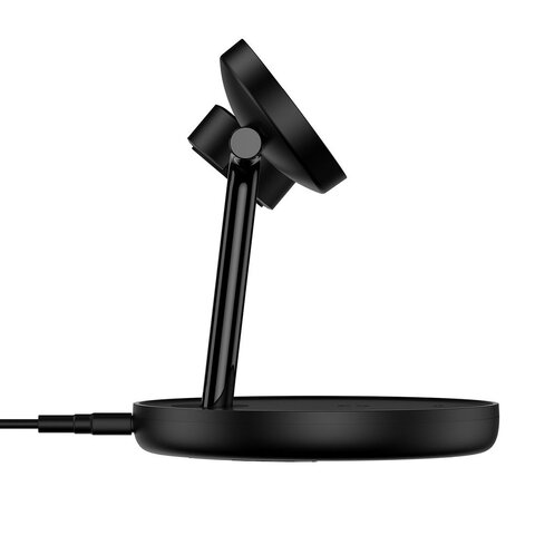 BASEUS adowarka indukcyjna 3w1 kompatybilna z MagSafe 15W WXTE000101 czarna