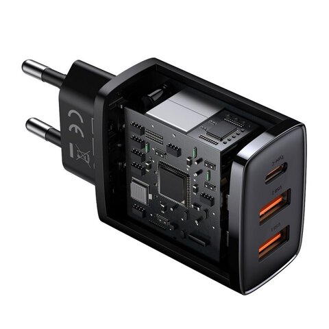 Ładowarka sieciowa Baseus Compact  CCXJ-E01 2x USB QC3.0 oraz USB-C PD 3.0 30W