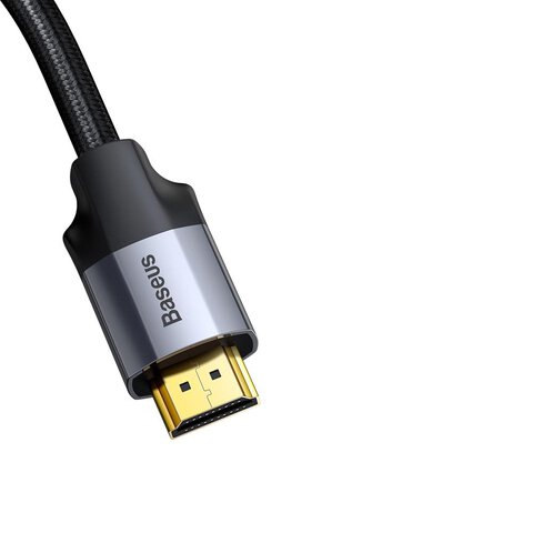 Baseus kabel Enjoyment DisplayPort - HDMI 1,0 m ciemno-szary 4K