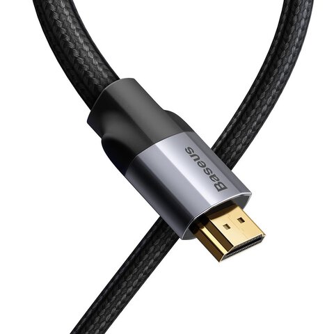 Baseus kabel Enjoyment HDMI - HDMI 1,0 m ciemno-szary 4K 