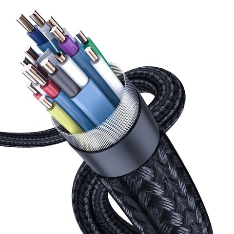 Baseus kabel Enjoyment HDMI - VGA 2,0 m ciemno-szary