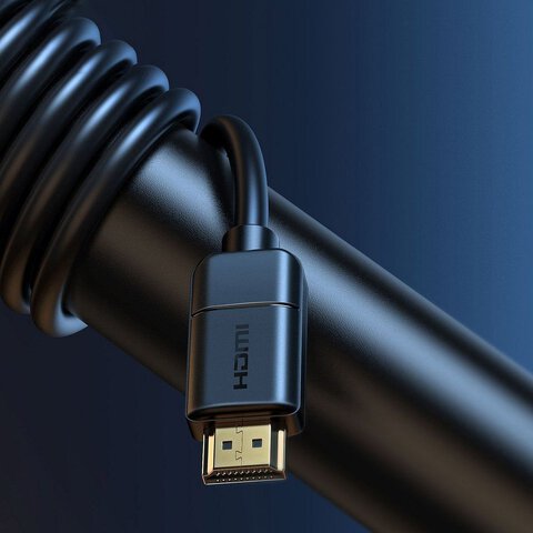 BASEUS kabel HDMI do HDMI 4K 60Hz 2.0 HD CAKGQ-A01 1 m czarny