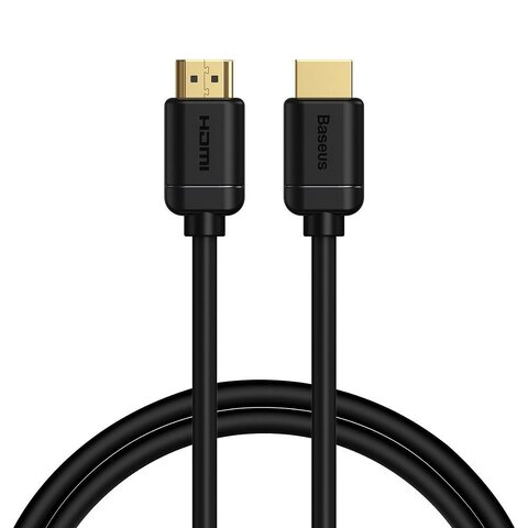 BASEUS kabel HDMI do HDMI 4K 60Hz 2.0 HD CAKGQ-A01 1 m czarny
