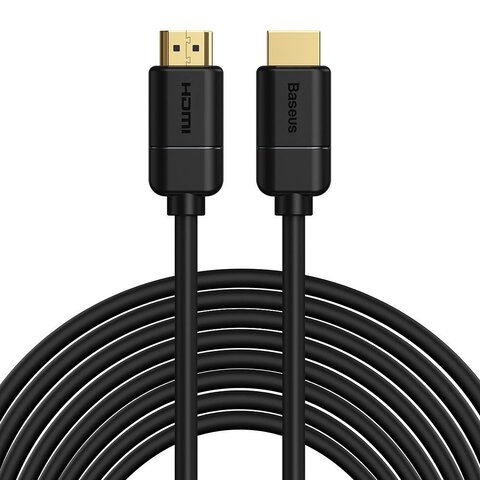 BASEUS kabel HDMI do HDMI 4K 60Hz 2.0 HD CAKGQ-E01 8 m czarny