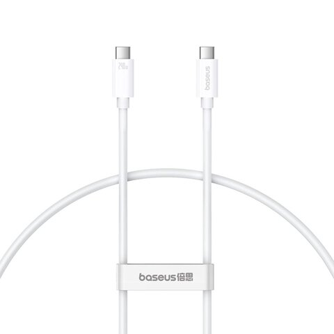 Baseus kabel Superior Series 2 USB4 Full-Function Fast Charging Cable Type-C to Type-C 240W 1m biały