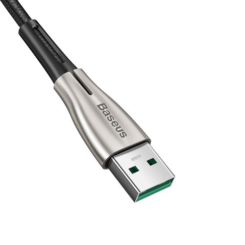Baseus kabel Waterdrop USB - microUSB 0,5 m 4A czarny 