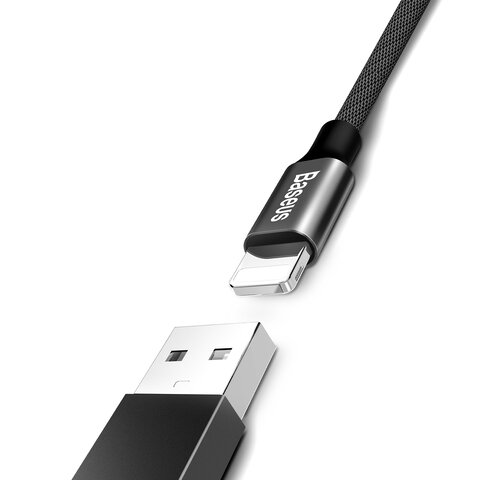 Baseus kabel Yiven USB - Lightning 1,2 m 2A czarny