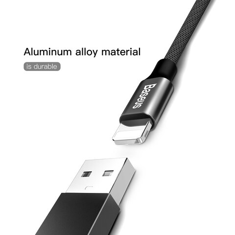 Baseus kabel Yiven USB - Lightning 1,8 m 2A czarny